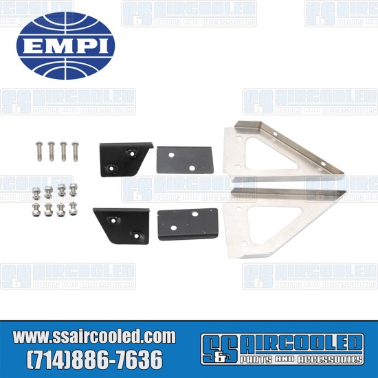 EMPI VW Rear Wing, Herrod Helper-Style, Aluminum, 17-8997-0, VW Bug, Super Beetle