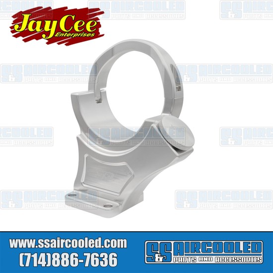 Jaycee VW Billet Alternator/Generator Stand, 12 Volt, Silver, JC-4511-0, VW Bug, Bus, Ghia, Super Beetle, Thing