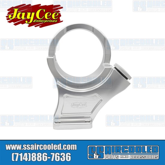 Jaycee VW Billet Alternator/Generator Stand, 12 Volt, Silver, JC-4511-0, VW Bug, Bus, Ghia, Super Beetle, Thing