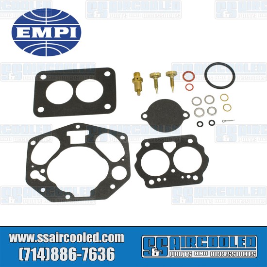 EMPI VW Carburetor Rebuild Kit, 32 Zenith NDIX, 00-2258-0, Porsche 356A, 356B, 356C EMPI VW Carburetor Rebuild Kit, 32 Zenith NDIX, 00-2258-0, Porsche 356A, 356B, 356C