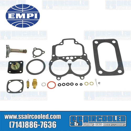 Basic Carburetor Rebuild Kit, 38E EPC Basic Carburetor Rebuild Kit, 38E EPC