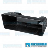 Glove Box, Black Plastic, Hidden Stereo