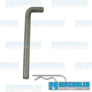 Tow Bar Pins, Long Style, w/Clips Tow Bar Pins, Long Style, w/Clips