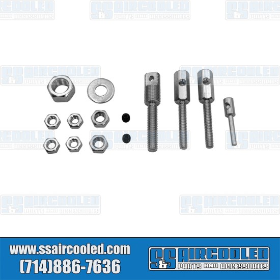 EMPI VW Cable Shortening Kit, Clutch, e-Brake & Accelerator Cables, 00-3167-0, VW Bug, Ghia, Bus, Super Beetle, Type 3, Thing EMPI VW Cable Shortening Kit, Clutch, e-Brake & Accelerator Cables, 00-3167-0, VW Bug, Ghia, Bus, Super Beetle, Type 3, Thing