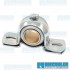 Steering Shaft Bearing, 7/8in Shaft Diameter, Chrome