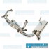 Sideflow Exhaust System, 1-1/2in. Header w/Muffler, Stainless Steel
