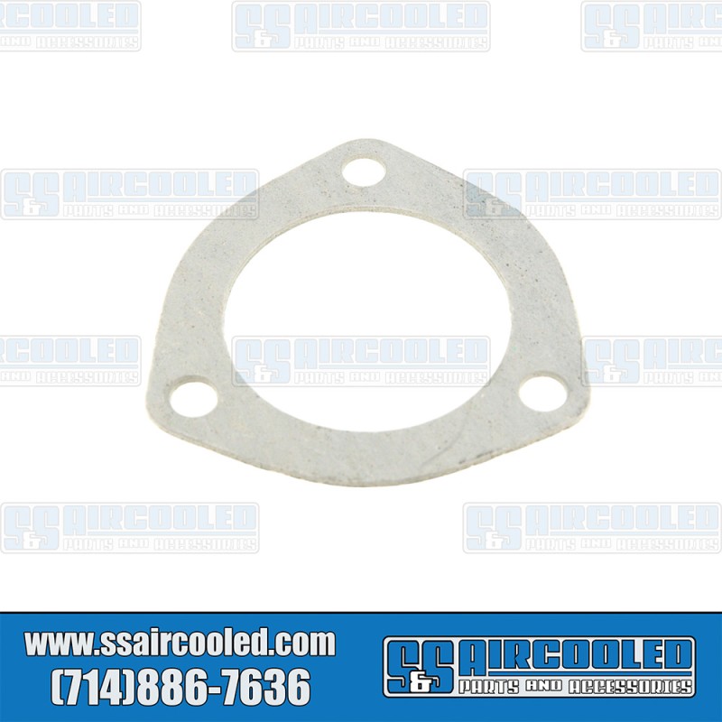EMPI VW Exhaust Flange Gasket, Header to Muffler, 2-1/2In ID, Large 3-Bolt, Paper, 00-3390-0