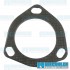 Exhaust Flange, 2-9/16" ID, 3 Bolt Collector, Large, Steel