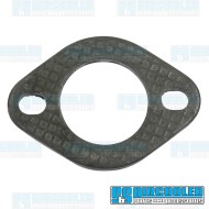 Exhaust Flange, 1-3/8", 2 Bolt Header, Steel
