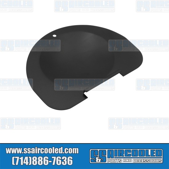 EMPI VW Black Steering Box Access Cover 00-3557-0, Fits Bug, VW Super Beetle, VW Ghia EMPI VW Black Steering Box Access Cover 00-3557-0, Fits Bug, VW Super Beetle, VW Ghia