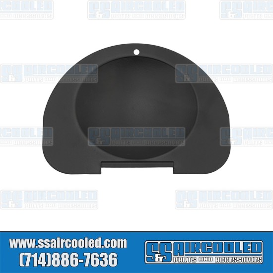 EMPI VW Black Steering Box Access Cover 00-3557-0, Fits Bug, VW Super Beetle, VW Ghia EMPI VW Black Steering Box Access Cover 00-3557-0, Fits Bug, VW Super Beetle, VW Ghia