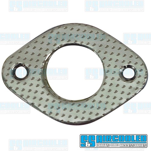 Exhaust Gaskets, Exhaust to Cylinder Head, 1-1/2in ID, Metal/Paper Exhaust Gaskets, Exhaust to Cylinder Head, 1-1/2in ID, Metal/Paper