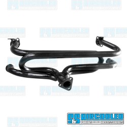 Exhaust Header, 1-3/8in, Black Exhaust Header, 1-3/8in, Black