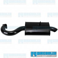 Muffler, Phat Boy, Black Muffler, Phat Boy, Black