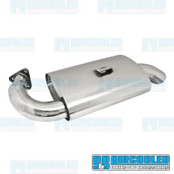 Muffler, Phat Boy, Stainless Steel Muffler, Phat Boy, Stainless Steel
