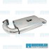 Muffler, Phat Boy, Stainless Steel