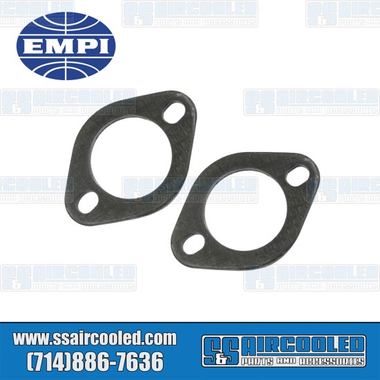 EMPI VW Exhaust Flange, 1-1/2", 2 Bolt Header, Steel, 00-3841-0 EMPI VW Exhaust Flange, 1-1/2", 2 Bolt Header, Steel, 00-3841-0