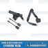 Seat Belts, 3 Point Retractable Shoulder Belts, Black