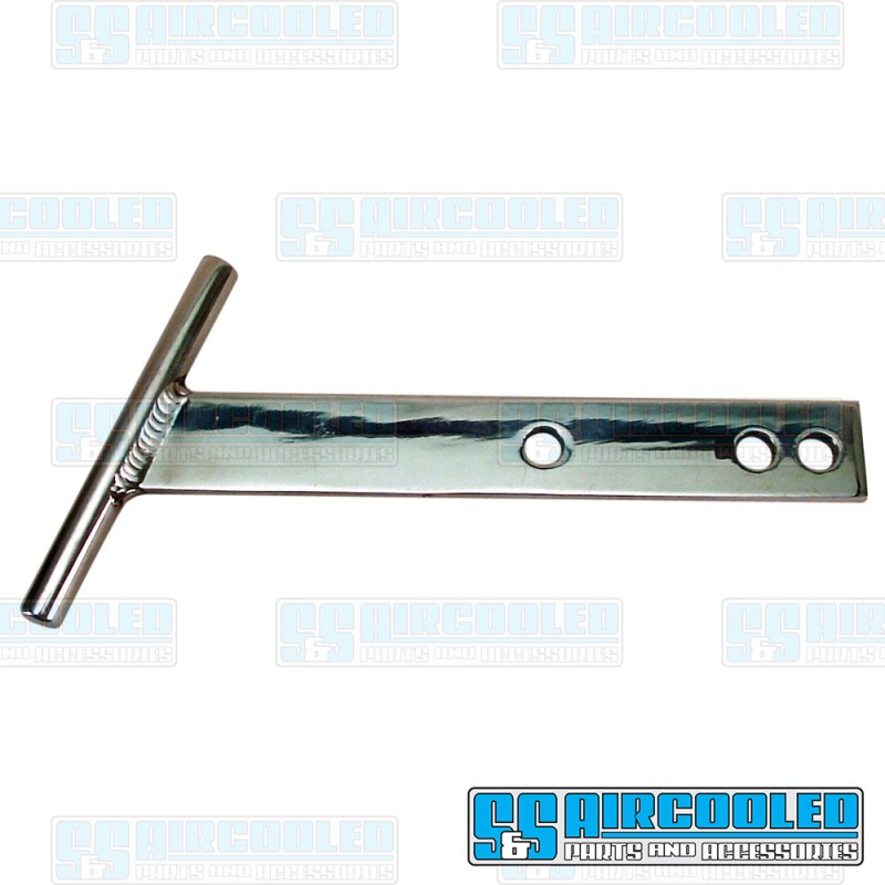 EMPI VW T-Bars, Front or Rear, Aluminum, Polished, 00-3876-0 EMPI VW T-Bars, Front or Rear, Aluminum, Polished, 00-3876-0