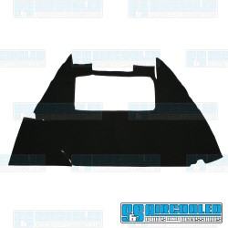 Carpet Kit, 1-Piece Trunk, Black