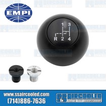 Shifter Knob, H-Shift Pattern, Aluminum, Black Shifter Knob, H-Shift Pattern, Aluminum, Black