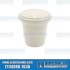 Dash Knob, Headlight Switch & Wiper Switch, 4mm Thread, Aluminum, Ivory