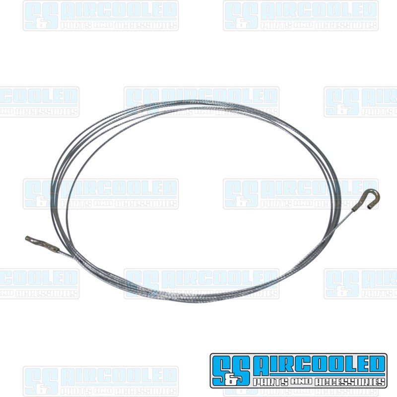 VW Accelerator Cable, 4572mm Length, Universal with Adapter, AC721080B VW Accelerator Cable, 4572mm Length, Universal with Adapter, AC721080B