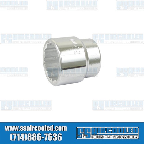 Axle/Gland Nut Socket, 36mm, 1/2in. Drive, 6 Point Axle/Gland Nut Socket, 36mm, 1/2in. Drive, 6 Point