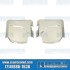 Fender Guard Set, Rear, Stainless Steel