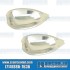 Door Handle Guards, Left & Right, Stainless Steel