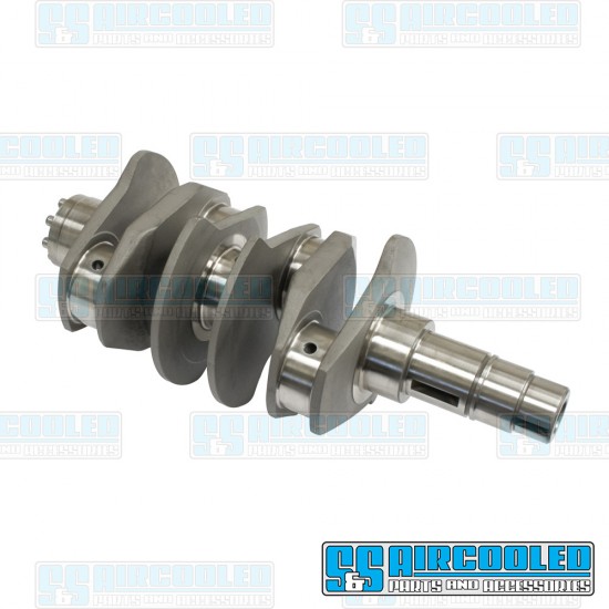 Bugpack VW Crankshaft, 78mm, Chevy Journal, Forged 4340, 00-8186-0