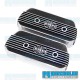 EMPI VW Valve Covers, Bolt On, Aluminum, Polished w/Black Inset, 00-8852-0