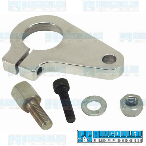 Clamp, Distributor, Aluminum, Polished Clamp, Distributor, Aluminum, Polished