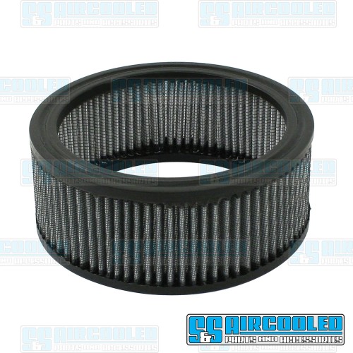 Air Filter Element, 6-3/8 x 2-1/2in, Round, Gauze