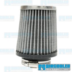 Air Filter Assembly, Kadron/Brosol/Solex/40K, Round, Gauze, Chrome Air Filter Assembly, Kadron/Brosol/Solex/40K, Round, Gauze, Chrome