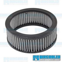 Air Filter Element, 5-1/2 x 2in, Round, Gauze Air Filter Element, 5-1/2 x 2in, Round, Gauze