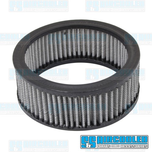 Air Filter Element, 5-1/2 x 2in, Round, Gauze