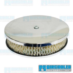 Air Filter Assembly, Stock/ICT/EPC, Round, Low Profile, Paper, Chrome Air Filter Assembly, Stock/ICT/EPC, Round, Low Profile, Paper, Chrome