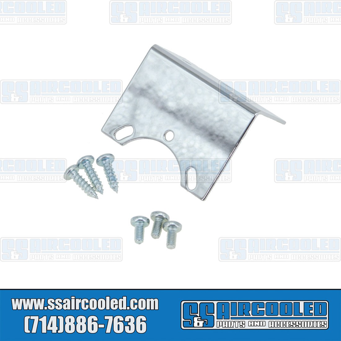 Fuel Flow Regulator Bracket, Chrome, 0090900