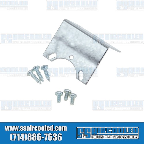 Fuel Flow Regulator Bracket, Chrome Fuel Flow Regulator Bracket, Chrome