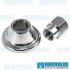Alternator/Generator Pulley Nut & Spacer, Chrome