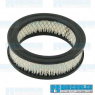 Air Filter Element,  5-1/2 x 1-1/2in, Round, Paper Air Filter Element,  5-1/2 x 1-1/2in, Round, Paper
