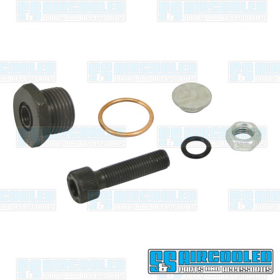 EMPI VW Oil Pressure Regulator, Adjustable, 00-9198-0 EMPI VW Oil Pressure Regulator, Adjustable, 00-9198-0