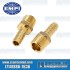 Oil Hose Fitting, 1/2 NPT Male to 1/2 Hose Barb, Brass