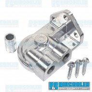 Oil Filter Adapter, 3/8in Right Ports Oil Filter Adapter, 3/8in Right Ports