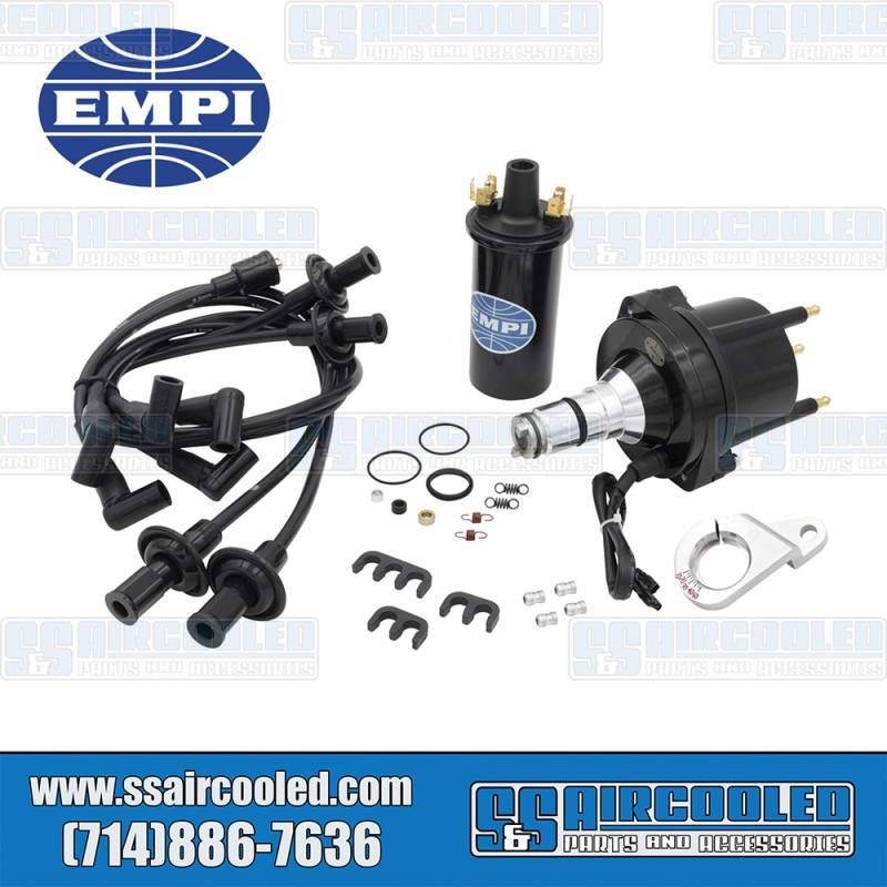 EMPI VW Ignition Kit, HEI Distributor, Coil & Spark Plug Wires, 00-9442-0 EMPI VW Ignition Kit, HEI Distributor, Coil & Spark Plug Wires, 00-9442-0