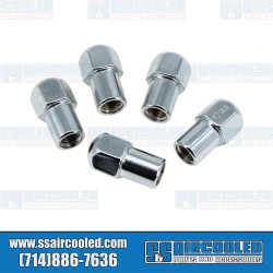 Lug Nuts, M12-1.5, Mag Style, Chrome Lug Nuts, M12-1.5, Mag Style, Chrome