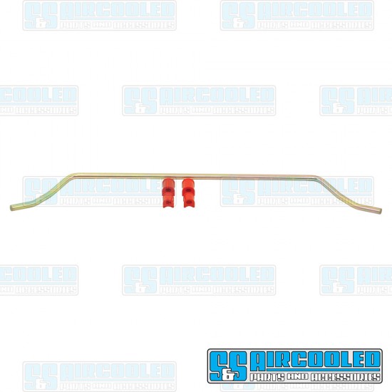 EMPI VW Sway Bar, 3/4in. Dia. Bar, Front, Lowered, 00-9595-0