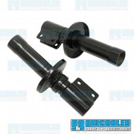 Strut Housing, Front, Lowered, Left & Right