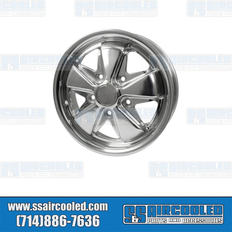 EMPI VW Wheel, Porsche 911 Alloy, 15x4.5, 5x130 Pattern, Polished, 00-9678-0 EMPI VW Wheel, Porsche 911 Alloy, 15x4.5, 5x130 Pattern, Polished, 00-9678-0